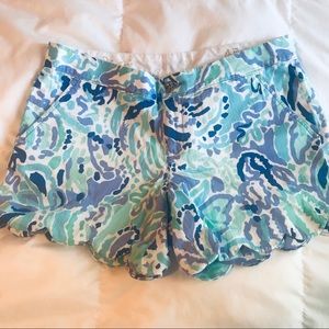 Lilly Pulitzer Buttercup Shorts Lilac Nice Ink 4